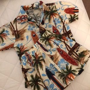 Toddler Boy Hawaii style outfit
